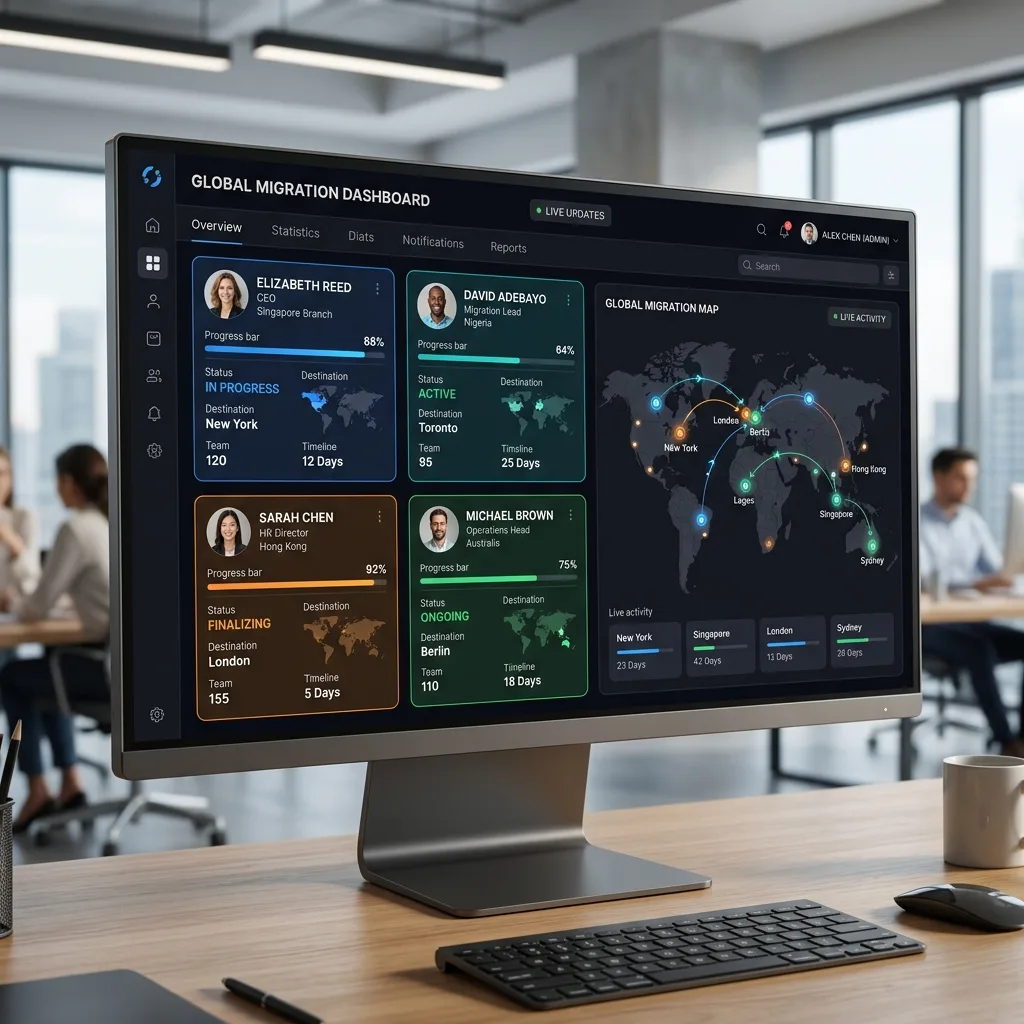 Reaktivasyon platformunun kontrol paneli